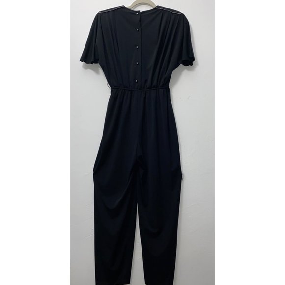 WARREN Petite Pants & Jumpsuits Warren Petite Black Jumpsuit Poshmark